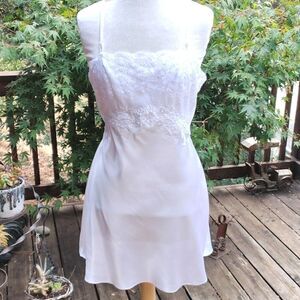 L.A. Intimates Satiny Embellished Nightie